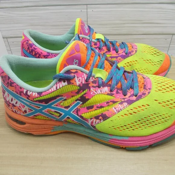 Asics Gel-Noosa Tri 10 Flash Women's 10 Running Shoe Multicolor - Picture 4 of 6